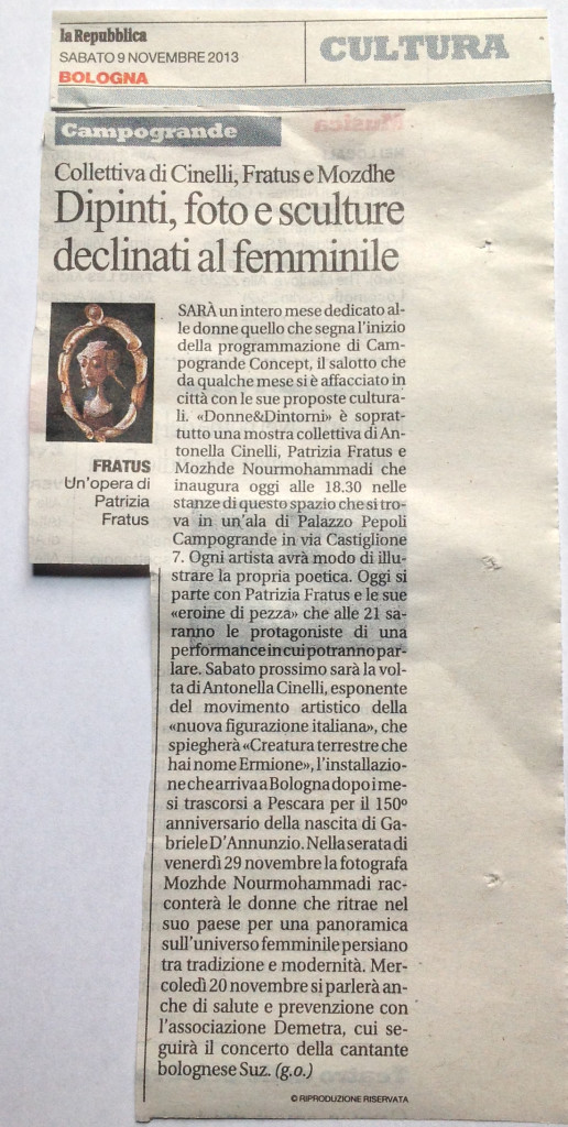 sabato 9 novembre 2013 - La Repubblica_pf